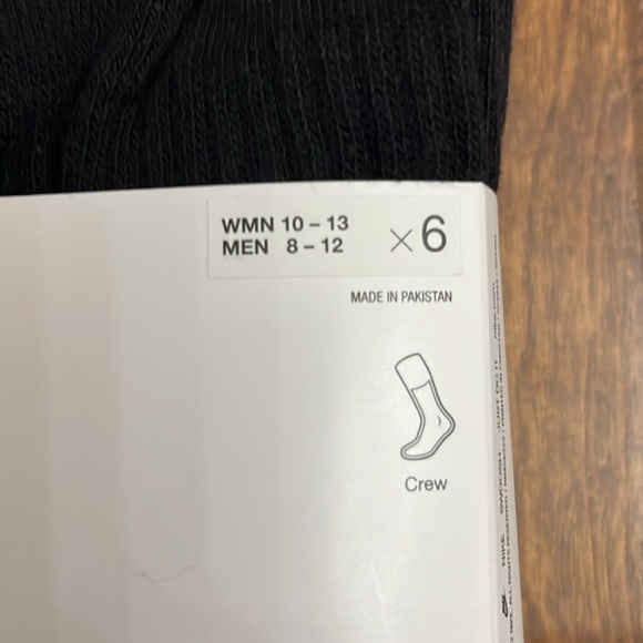Nike Everyday Crew Cotton Cushioned Socks 6 Pack - Picture 7 of 17